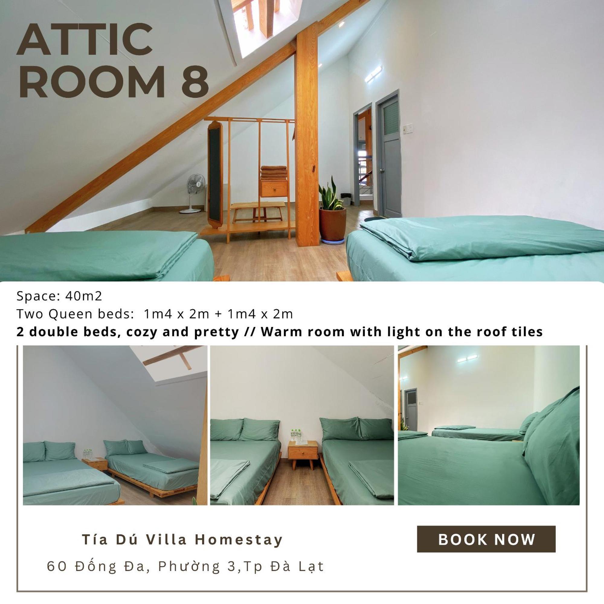 Tia Du Villa Homestay Da Lat Kültér fotó