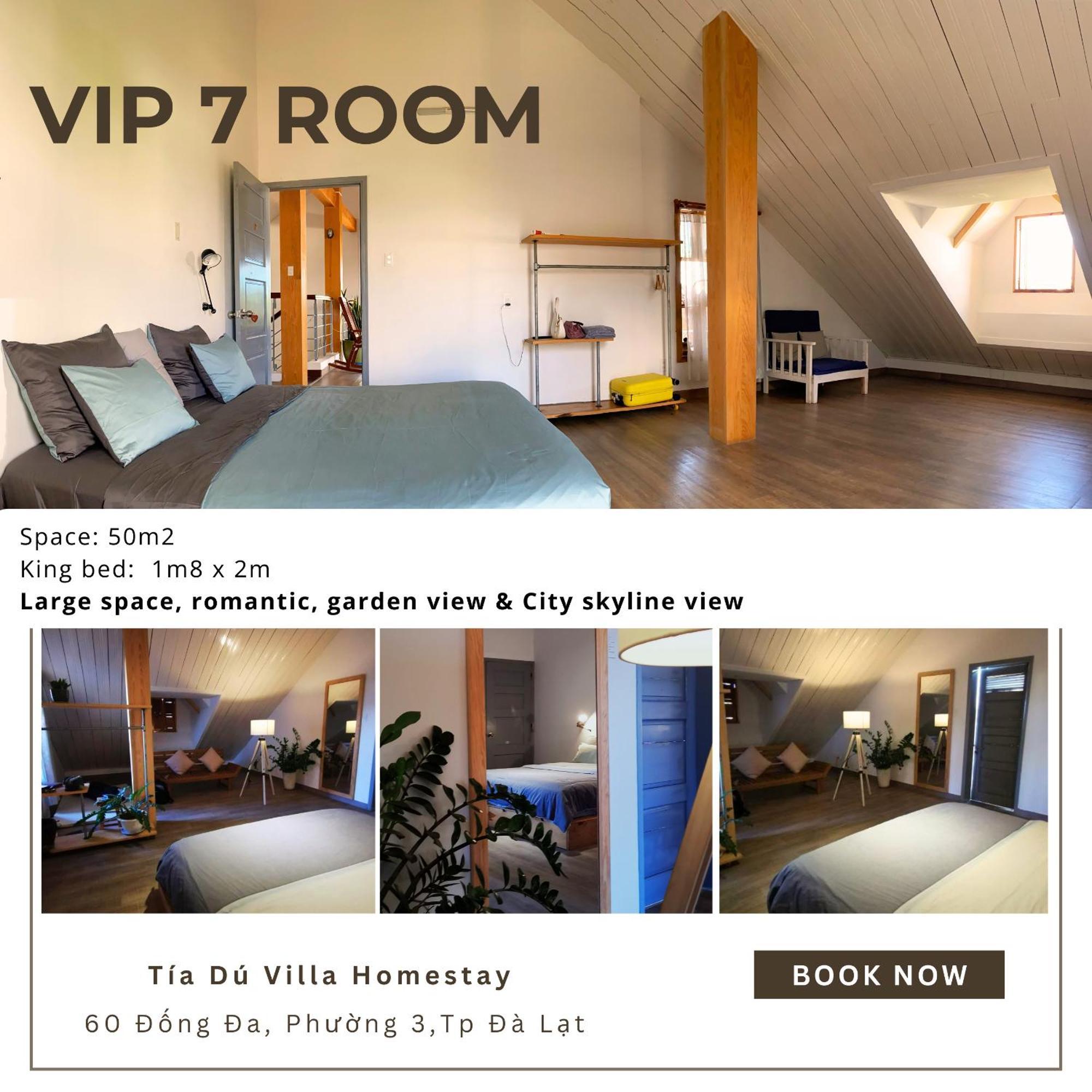 Tia Du Villa Homestay Da Lat Kültér fotó