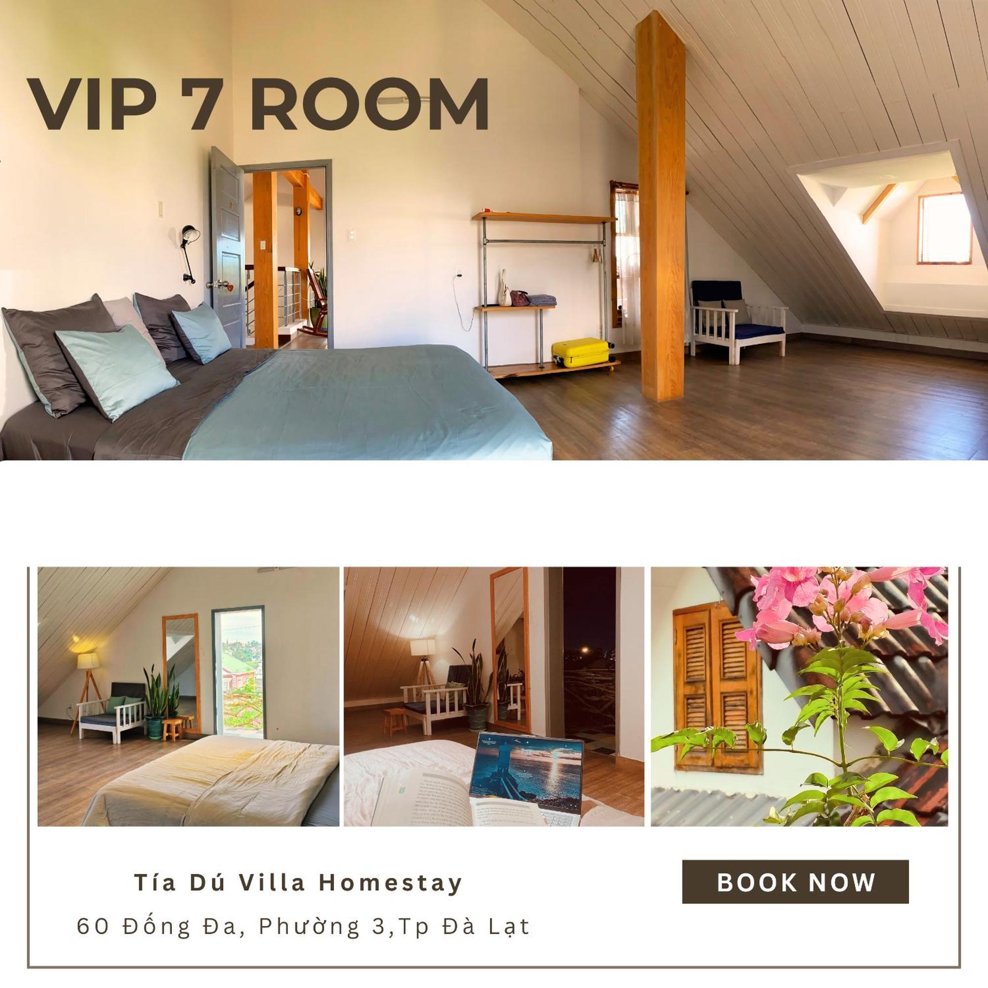 Tia Du Villa Homestay Da Lat Kültér fotó